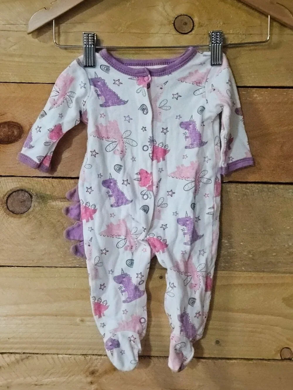 Mon Cheri Dinosaur Pajamas